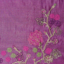Lavanyaa – Lavender Mulmul Chanderi Unstitched Appliqué & Gotta Embroidered Suit Set