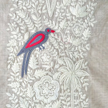 Prakriti – Beige Cotton Chanderi Unstitched Dori & Resham Embroidered Suit Set