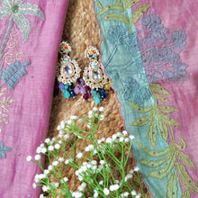 Blush Sequin Reverie – Pink Mulmul Chanderi Unstitched Zari & Pearl Embroidered Suit Set