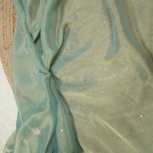 Zarreen Gul – Green Tissue Embroidered Party Suit Set
